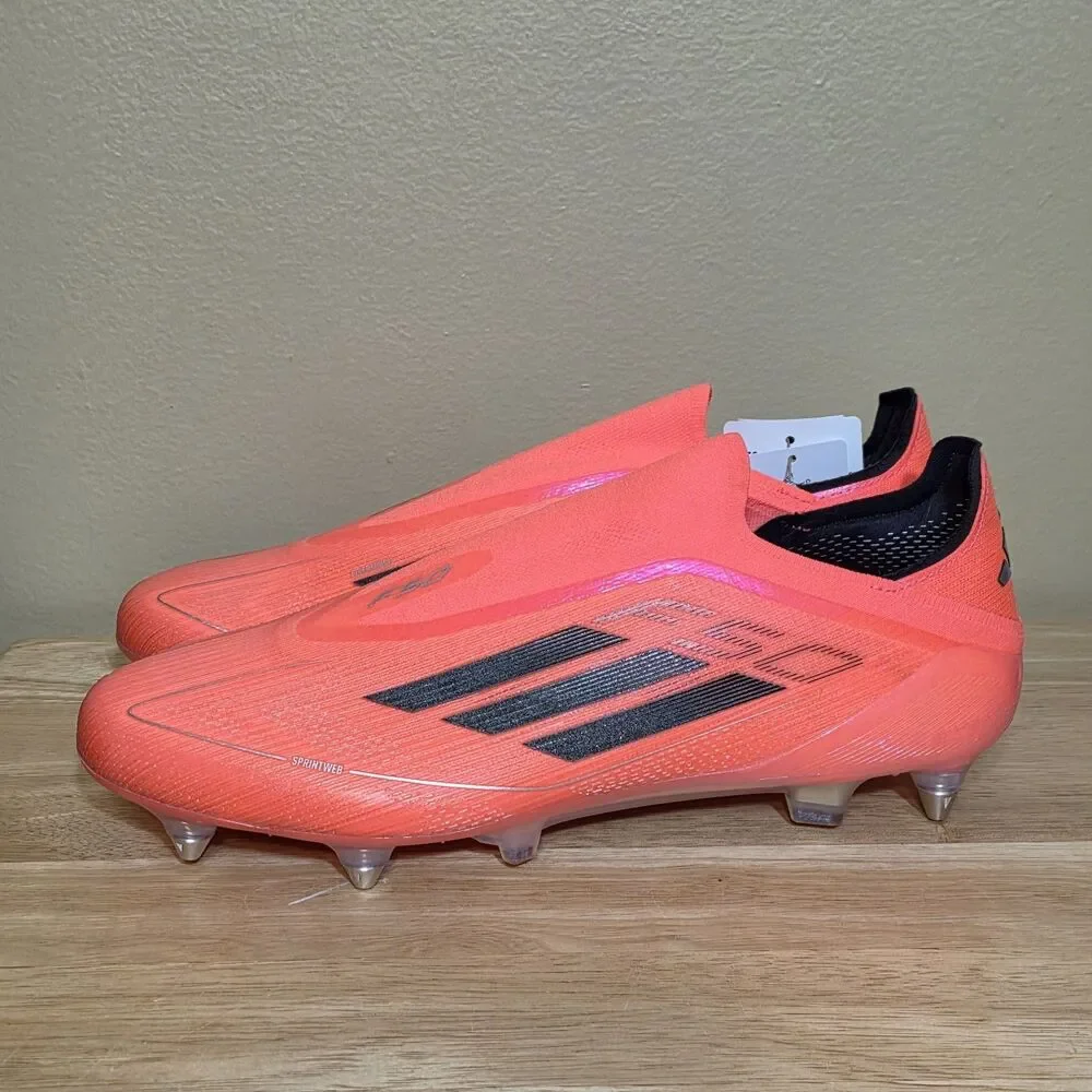 Adidas F50 Elite Laceless SG Soft Ground Cleats Vivid Horizon IF1318 Men’s 11.5